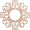 Ekena Millwork Reims Wood Fretwork Pierced Ceiling Medallion, Cherry, 18"OD x 6 7/8"ID x 1/4"T CMWP18X18X0250RECH - alternate 1